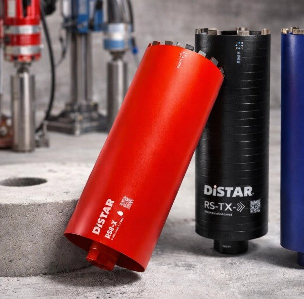 Distar Core bits dry drilling concrete