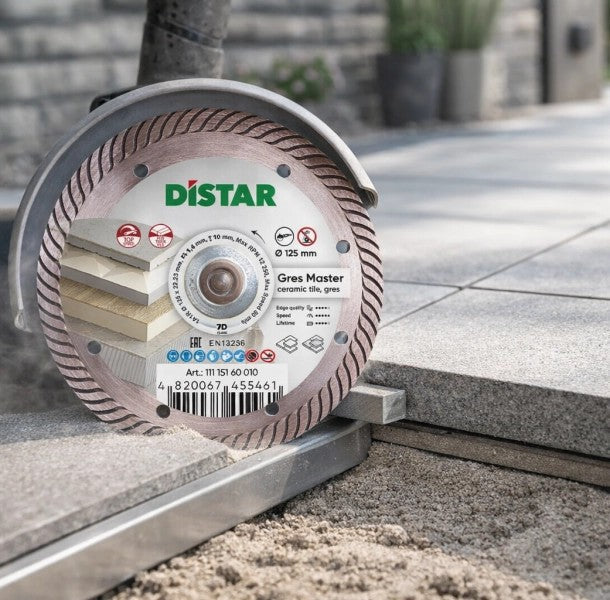 Distar Ceramic Blade cutting Terrace stone