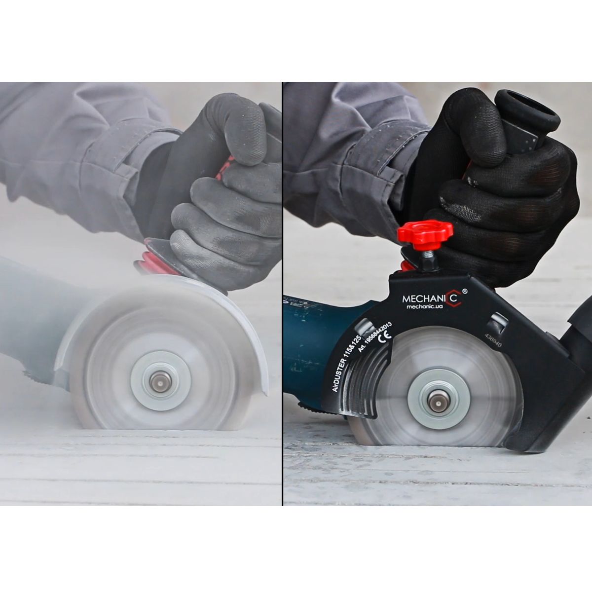 Do I need dust collection when cutting tile?