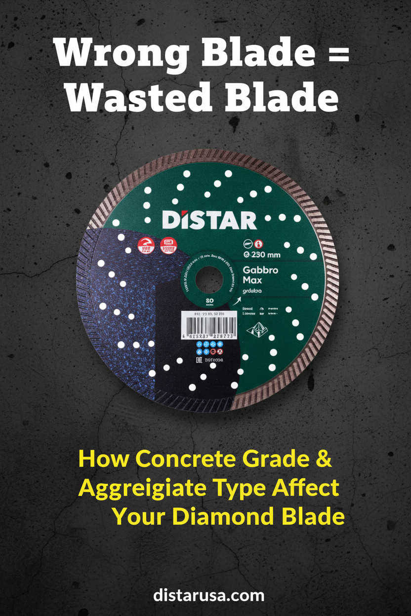 How Concrete Composition Affects Diamond Blade Performance: A Complete Guide