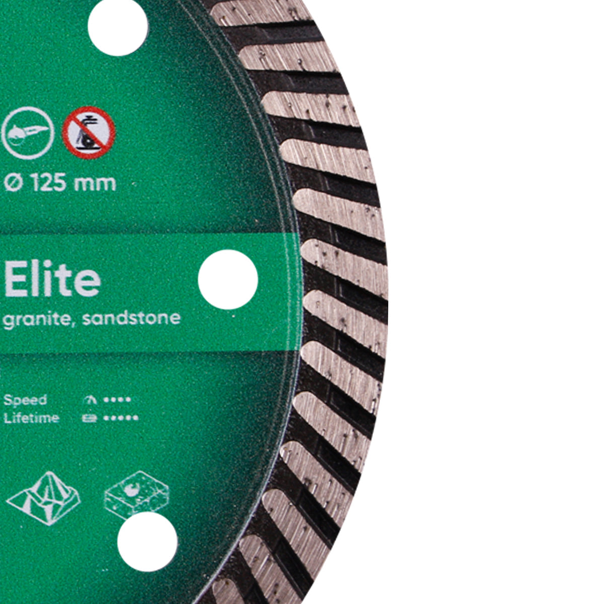Continuous rim blade