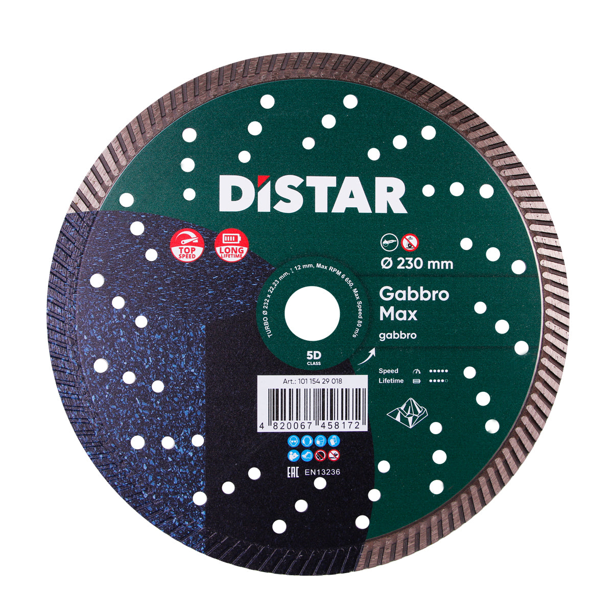 Gabbro Max Turbo 9" Diamond Blade