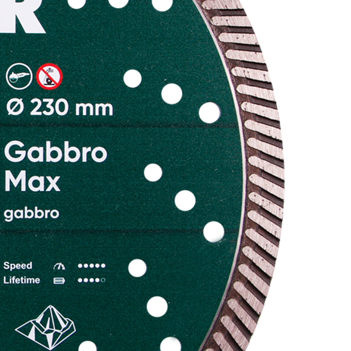 Gabbro Max Turbo 9" Diamond Blade