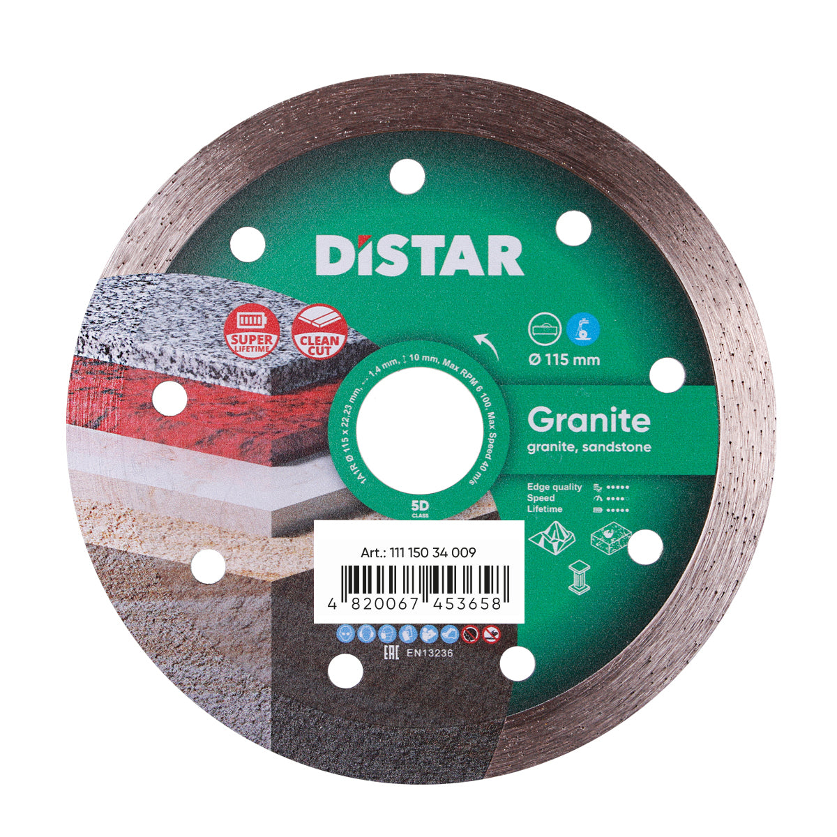 Granite 4.5" - 16"