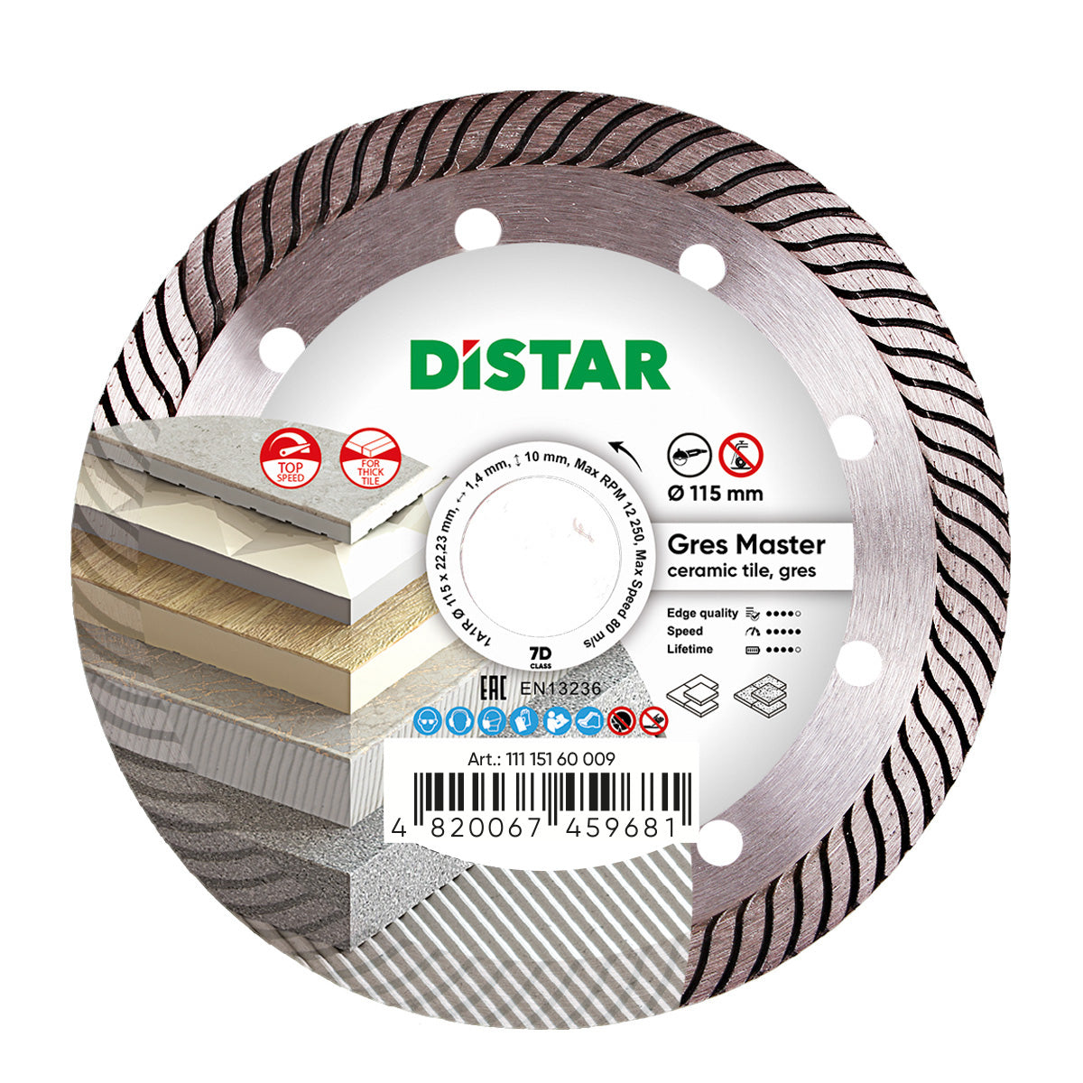 Gres Master 4.5" - 5"