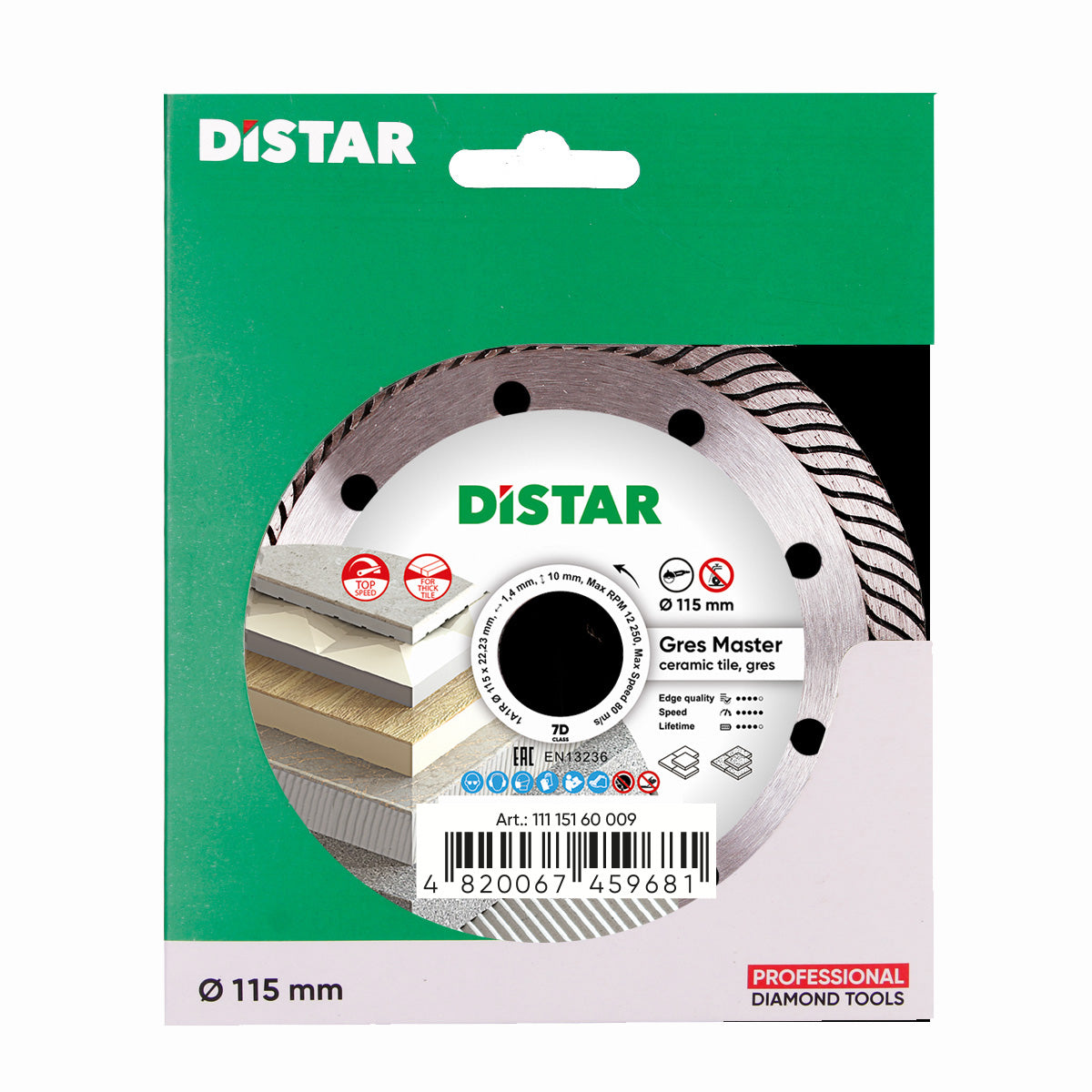 Gres Master 4.5" - 5"