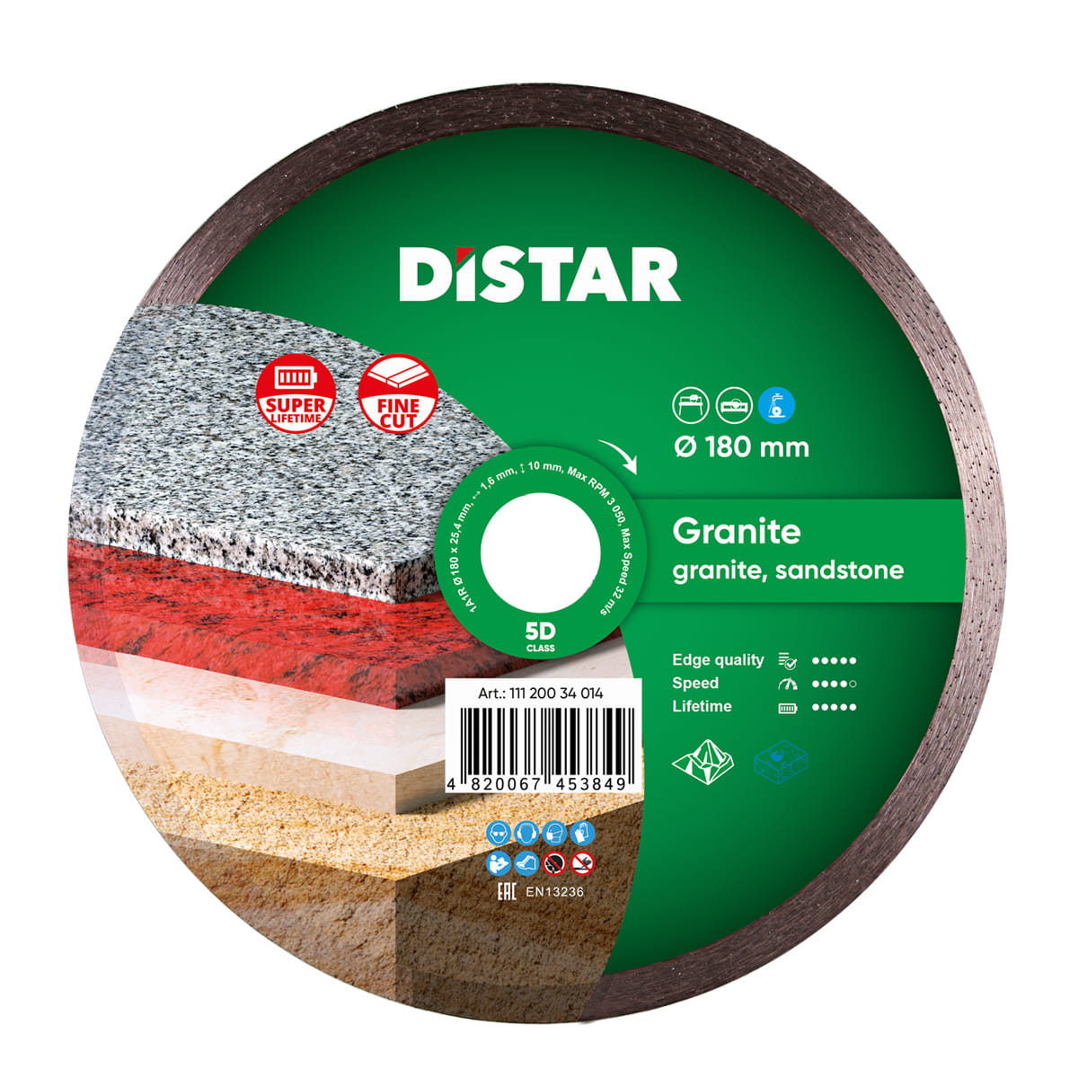 Granite 4.5" - 16"