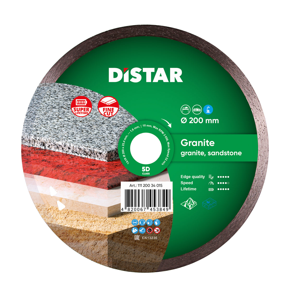 Granite 4.5" - 16"