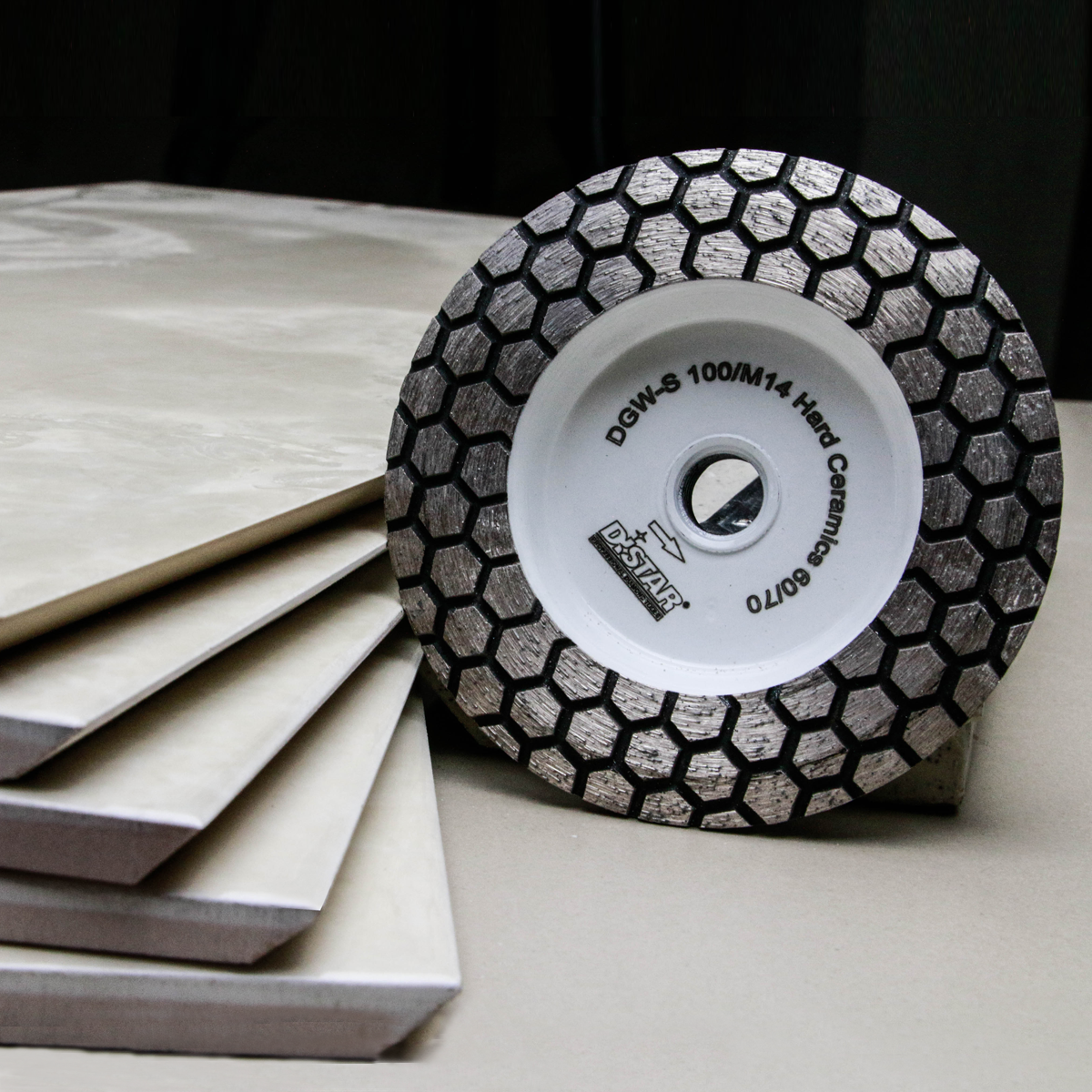 Hard Ceramics DGM-S 4", 5/8-11 thread