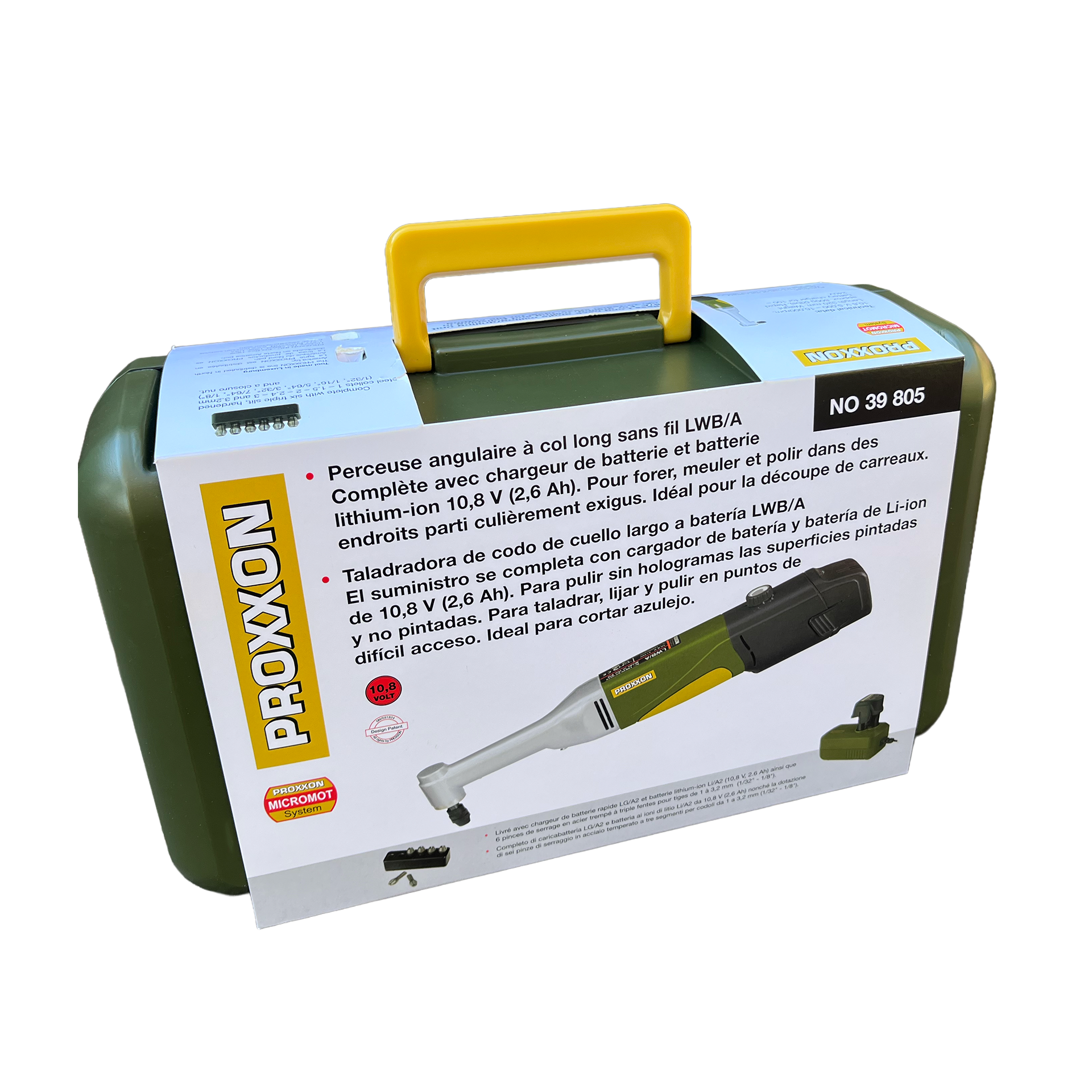 Proxxon Cordless Long Neck Angle Milling/Drilling unit LWB/A