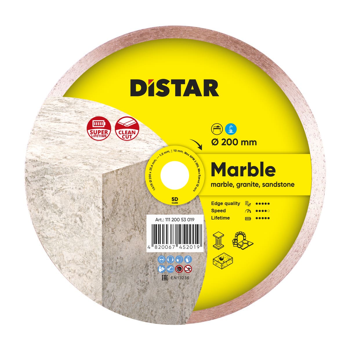 Marble 4.5" - 16"